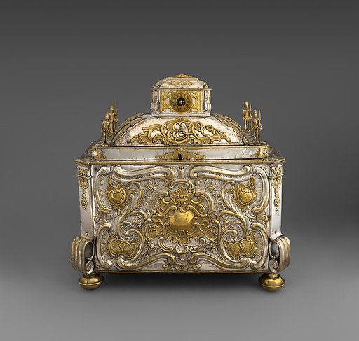 Strongbox with clockwork