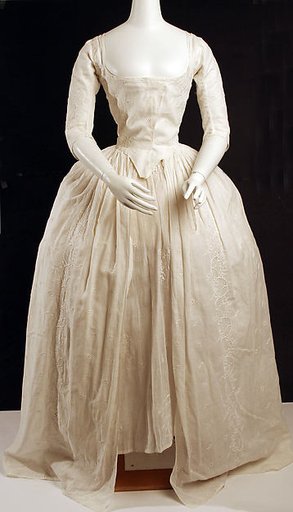 Robe à l'anglaise