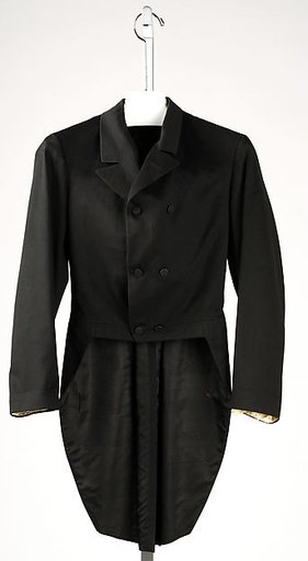 Cutaway coat