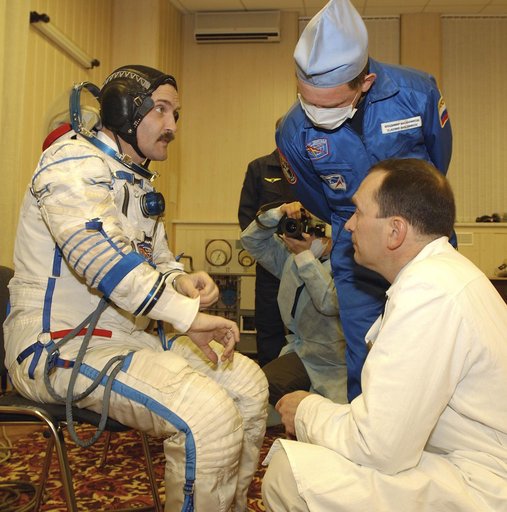 Expedition 8 Launch Day