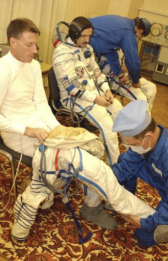 Expedition 8 Launch Day