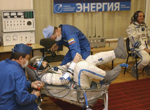 Expedition 8 Launch Day