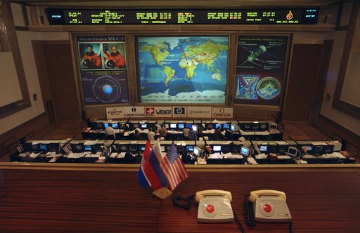 Russian Flight Control Room