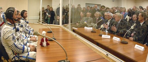 Expedition 11 Launch Day