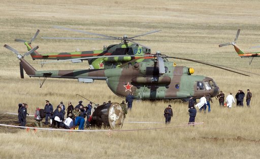 Expedition 16 Soyuz TMA-11 Lands