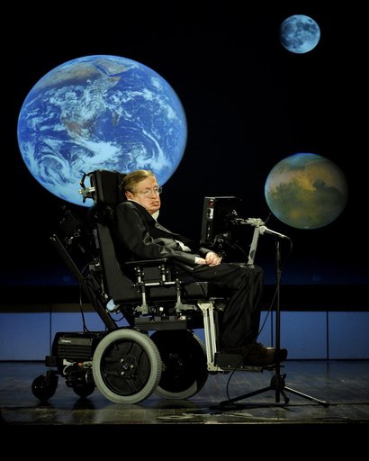 Stephen Hawking NASA 50th