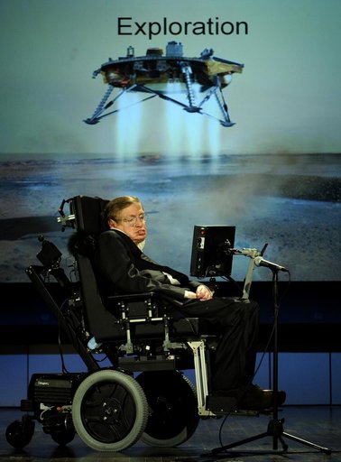 Stephen Hawking NASA 50th