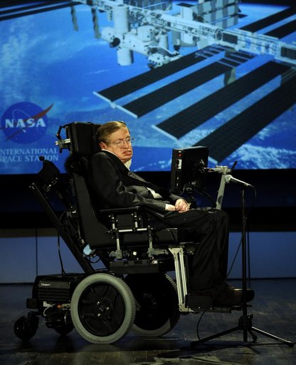 Stephen Hawking NASA 50th