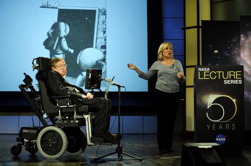 Stephen Hawking NASA 50th