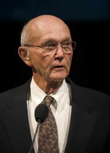 Glenn Lecture With Crew of Apollo 11