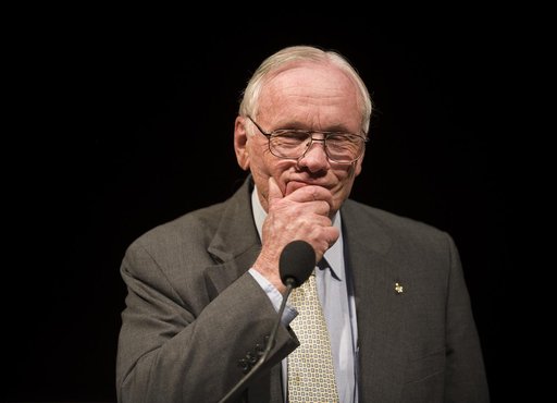 Glenn Lecture With Crew of Apollo 11
