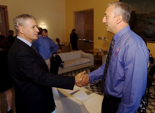 STS-125 Crew Visit Italian Embassy