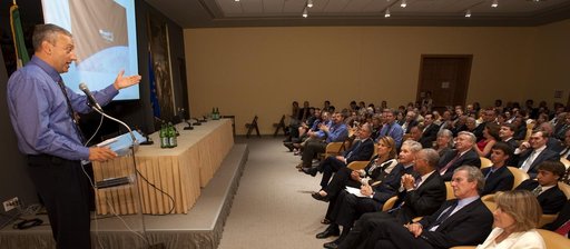 STS-125 Crew Visit Italian Embassy