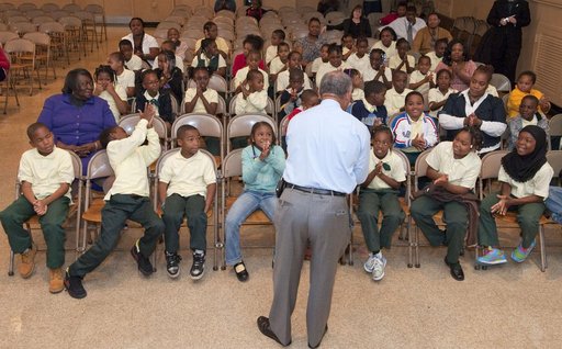 Bolden Visit Davis Elementary