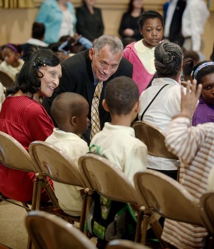 Bolden Visit Davis Elementary
