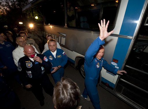 Expedition 21 Crew Prepares For Launch