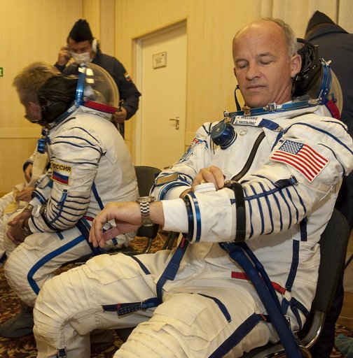 Expedition 21 Crew Prepares For Launch