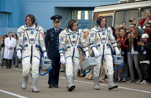 Expedition 21 Crew Prepares For Launch