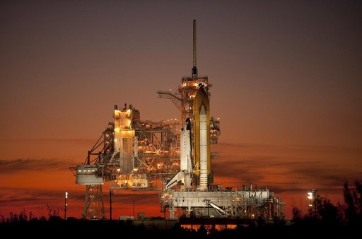 STS-129 Shuttle Atlantis On Pad 39a