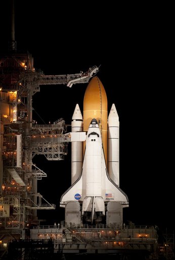 STS-129 Shuttle Atlantis On Pad 39a