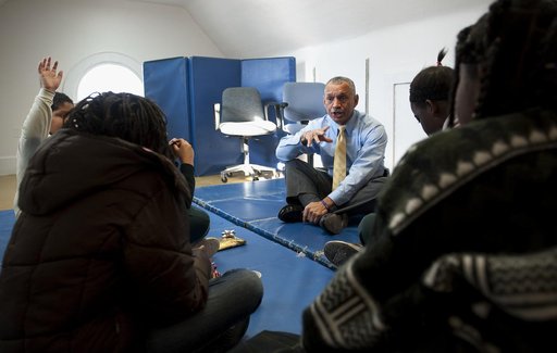 NASA Administrator Bolden Volunteers with the DC Cares Program