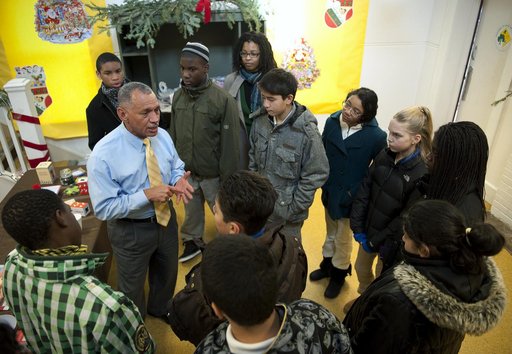 NASA Administrator Bolden Volunteers with the DC Cares Program