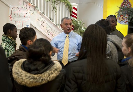NASA Administrator Bolden Volunteers with the DC Cares Program