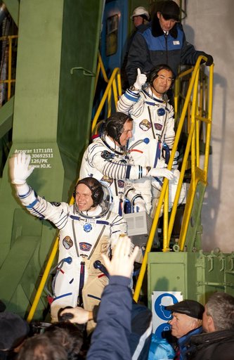 Expedition 22 Launch Day