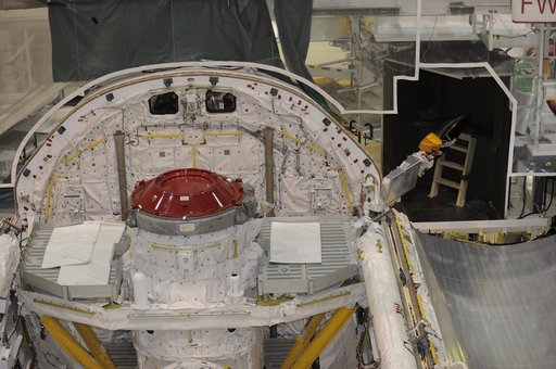 STS-335 Atlantis Payload Bay Door Closure for Holiday