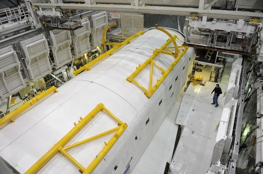 STS-335 Atlantis Payload Bay Door Closure for Holiday