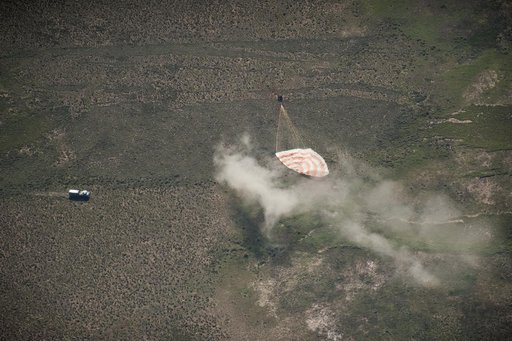 Soyuz TMA-17 Lands