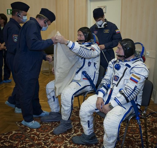 Expedition 24 Launch Day