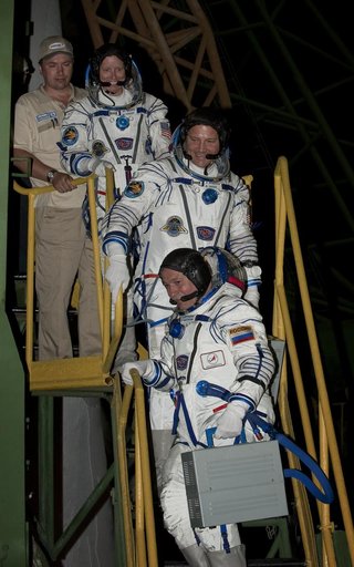 Expedition 24 Launch Day