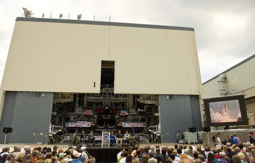 Space Shuttle Placement Announcement