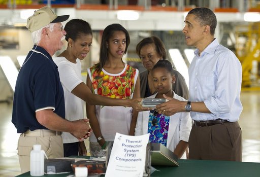 President Barack Obama Visit to Kennedy Space Center