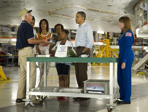 President Barack Obama Visit to Kennedy Space Center