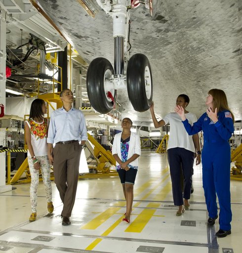 President Barack Obama Visit to Kennedy Space Center