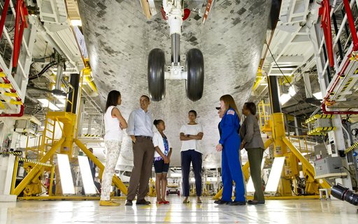 President Barack Obama Visit to Kennedy Space Center