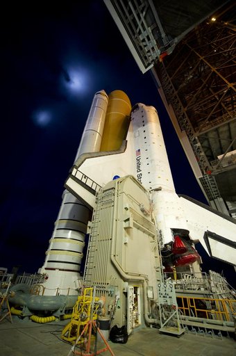 Atlantis STS-135 Rollout