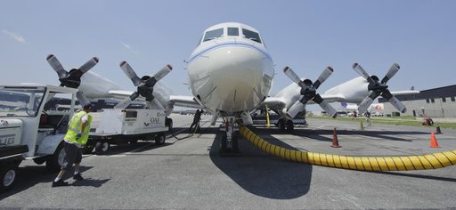 DISCOVER AQ Research Plane Arrives