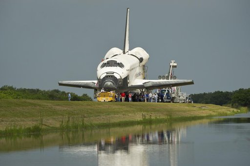 STS-135 Atlantis Landing