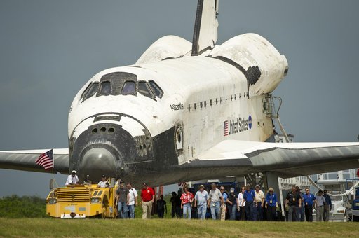 STS-135 Atlantis Landing