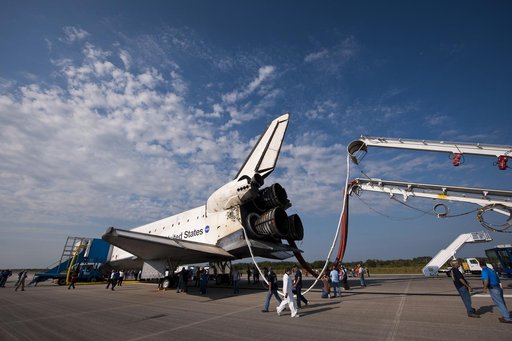 STS-135 Atlantis Landing