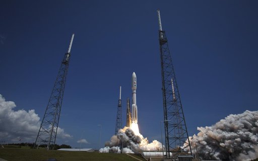 Atlas V Rocket Launches with Juno Spacecraft