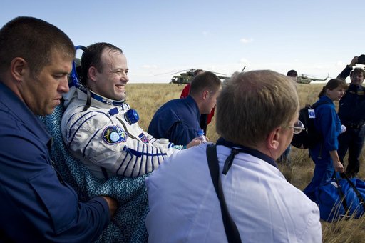 Expedition 28 Landing