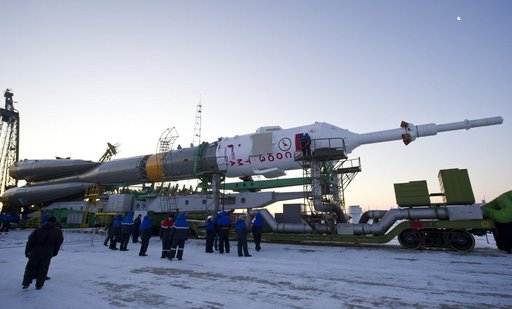 Expedition 30 Soyuz Rollout