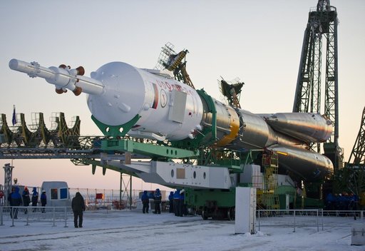 Expedition 30 Soyuz Rollout