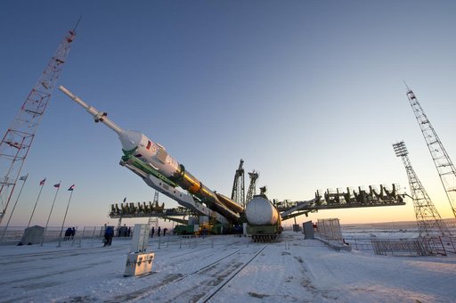 Expedition 30 Soyuz Rollout