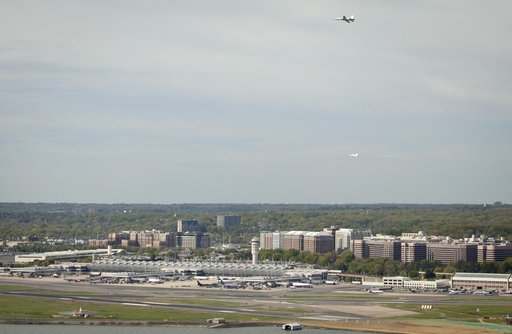 T-38 Aircraft Fly Over Washington