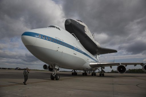 Shuttle Enterprise Flight To New York